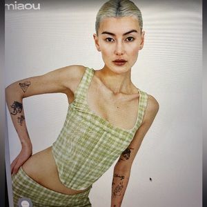 Never worn, with tags miaou corset. Sold out style!